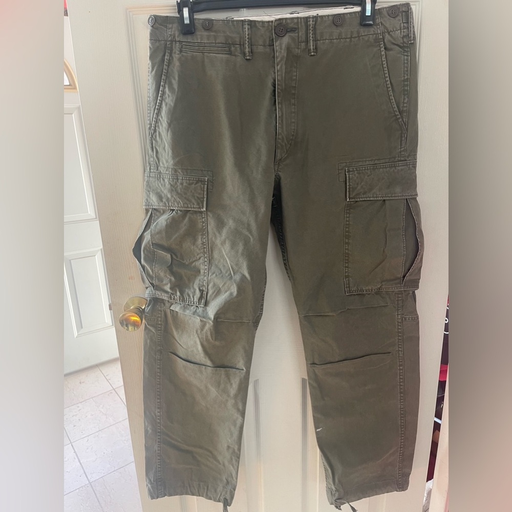 RRL Ralph Lauren Military Field cargo pants men’s size 34x32 utility